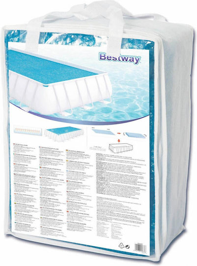 Bestway Solar Acoperire de Protecție pentru Piscină 732x366buc 1buc