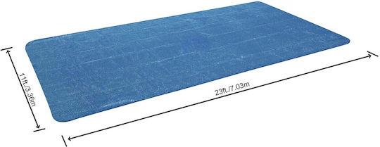 Bestway Solar Acoperire de Protecție pentru Piscină 732x366buc 1buc