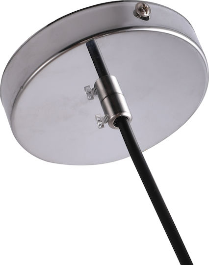 Agora Lighting Verstellbar Hängelampe Comet Raster mit Fassung E27 30x30x176cm.