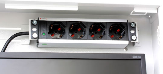 Techly Monitor Συστημάτων CCTV Λευκό 5736