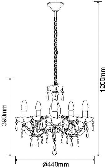 Agora Lighting Pendant Light Gray 44x44x120cm Agora Lighting Pendant Light Gray 44x44x120cm