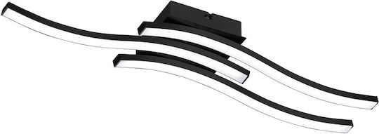 Trio Lighting Route Таванно осветление 56бр Черен с Вграден LED