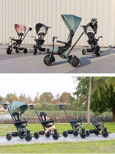 Q Play Elite Platinum Convertible with Parental Handle 6 in 1 for 10 Months Pink