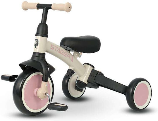 Q Play Stager Convertible with Parental Handle 3 in 1 for 2+ Years Pink