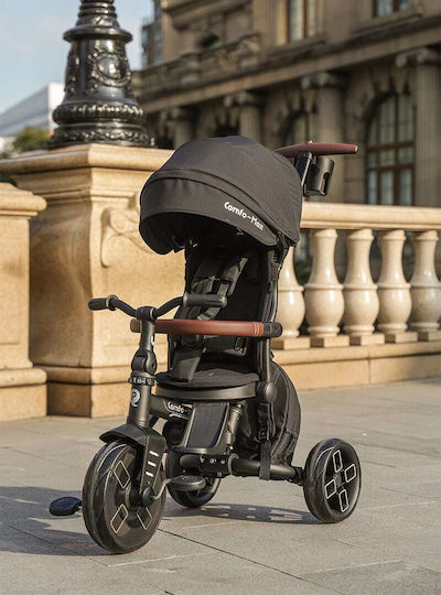 Q Play Comfo Max Foldable & Convertible 7 in 1 for 10 Months Black