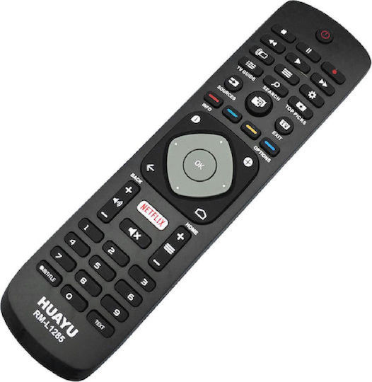 Huayu Συμβατό Τηλεχειριστήριο RM-L1285+ για Τηλεοράσεις Philips