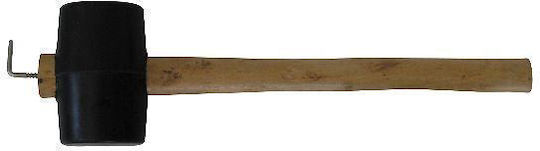 Compass System Outlet Rubber Hammer for Camping Tent 30cm