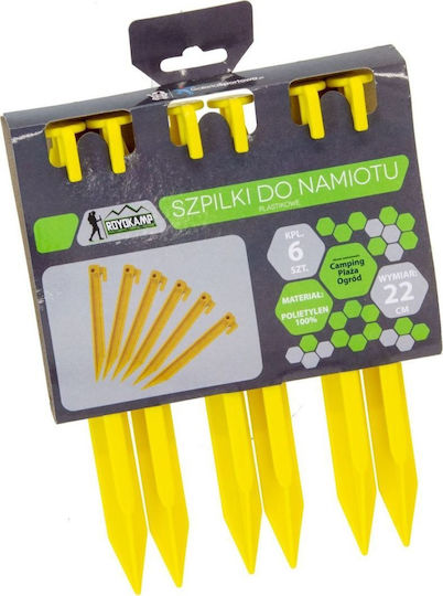 Royokamp Tent Equipment Pegs Camping Set 6 Pieces
