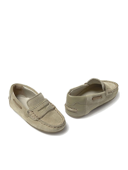 Mocasini Copii Piele Tabac Maro