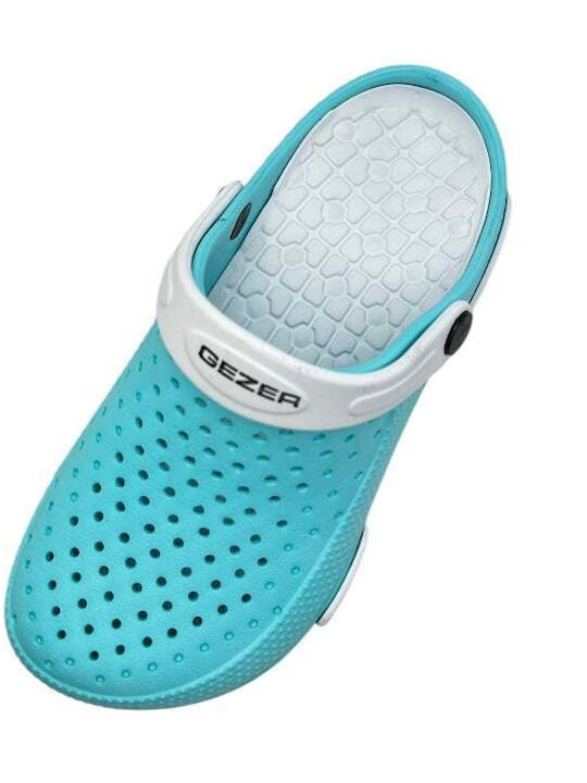 Damen Clogs Türkis