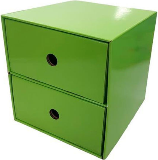 Next Paper Desktop Drawer 2 Positions 23x21x22cm Green
