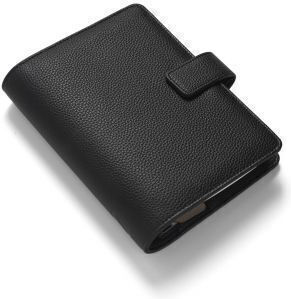 Filofax Personal Notebook Black