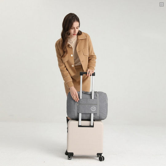 Miss Lulu Reisetasche Gray Stoff
