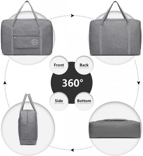 Miss Lulu Reisetasche Gray Stoff