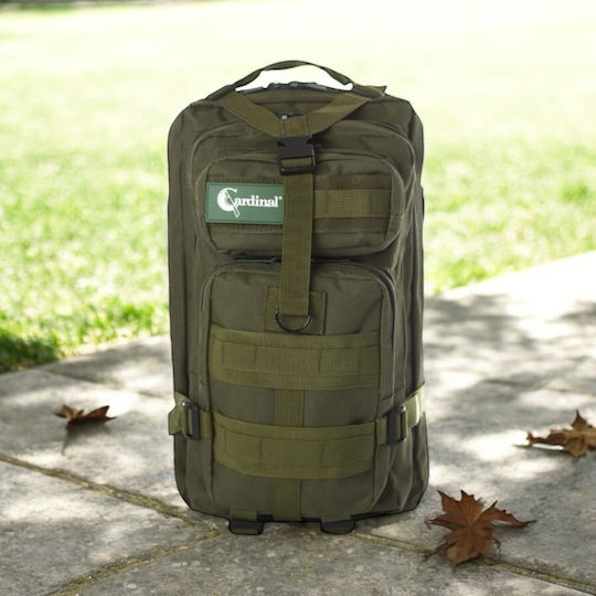 Cardinal Militärischer Rucksack Rucksack aus Polyester Khaki 35Es