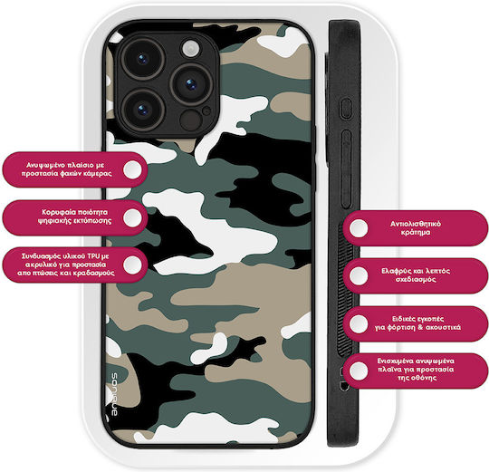 Sonique Camouflage Army Series Case for Realme C61 4G Realme C63 4G Khaki