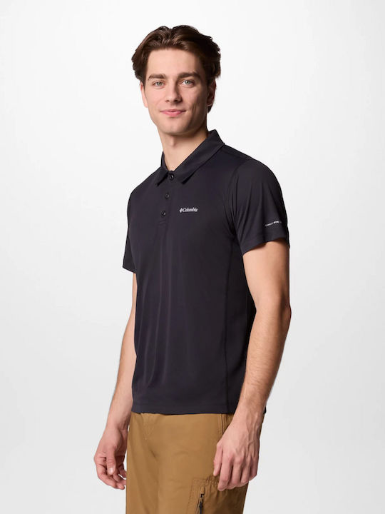 Zero Rules Polo T-shirt Μαυρο