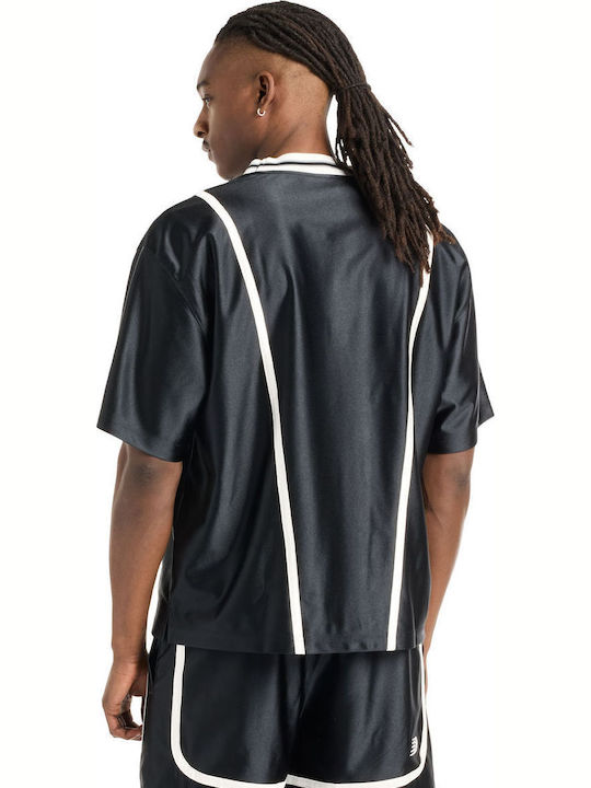 New Balance T-shirt Μαύρο