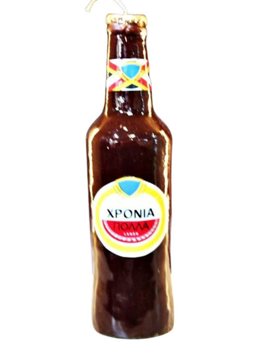 Lumânare Rotundă Roșie