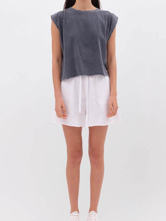 Γυναικείο T-shirt Vintage Grey