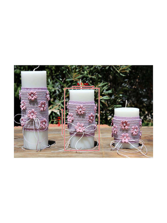 Lumânare Parfumată Handmade Flori de Liliac 6.5x15 0516030