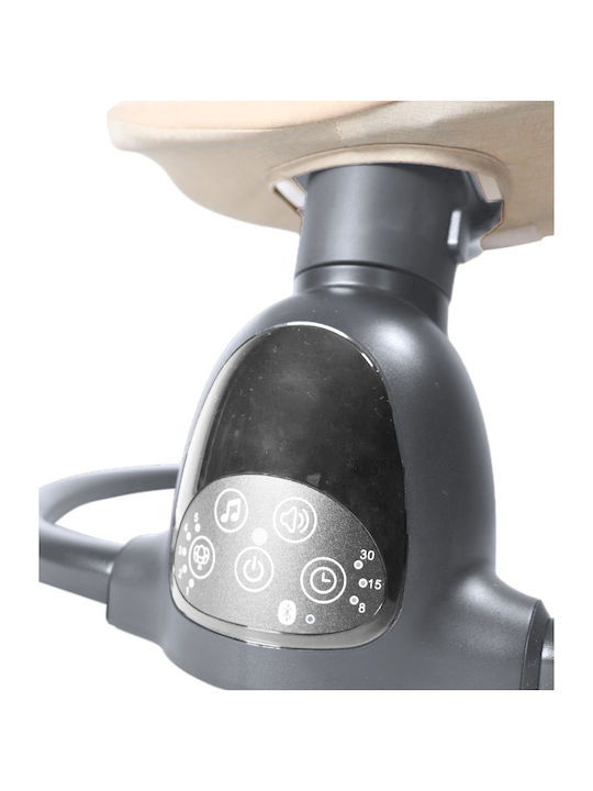 Oxford Home Electric Baby Relax with Music Dark Grey for Child up to 9kg