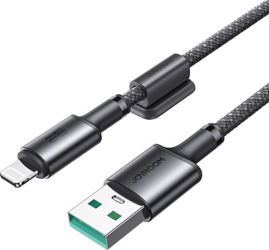 Joyroom S-A50 Unlimited Μαγνητικό USB-A to Lightning Cable 60W Γκρι 1.2m