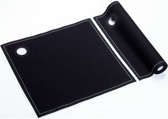Roll Drap Champagne and Wine Towel Black 40x40cm 12pcs