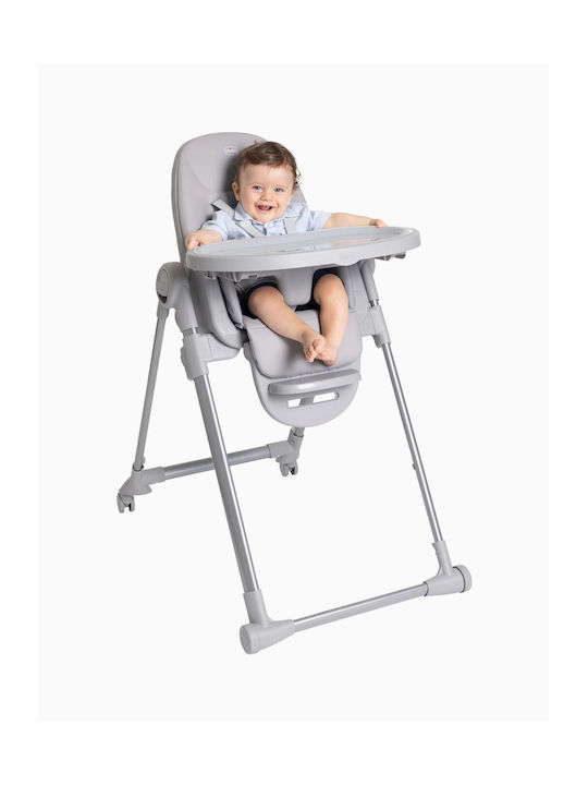 Chicco Polly Armonia Foldable Baby Highchair 3 in 1 with Adjustable Height Steel