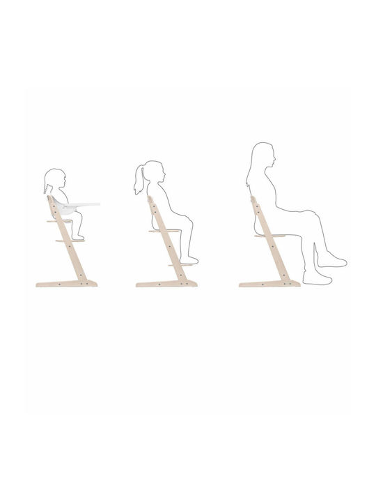 Cybex Iris Столово Столчe 3 В 1 От Бук Натурално