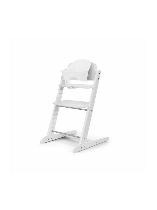Cybex Iris Baby Hochstuhl 3 in 1 mit Höhenverstellbar Beech Wood Weiß