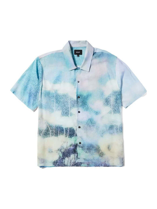 Resort Cu mânecă scurtă Cămașă Floral Multicolour