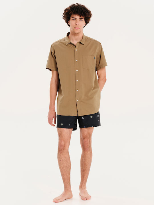 Short-sleeved Shirt Khaki