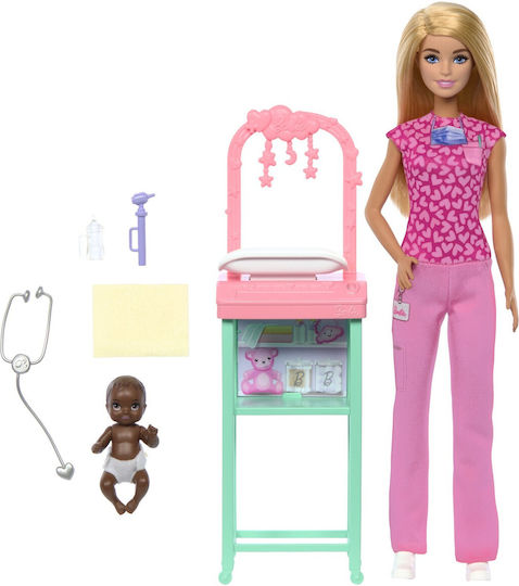 Barbie Pediatrician Set de păpuși pentru 3++ Ani