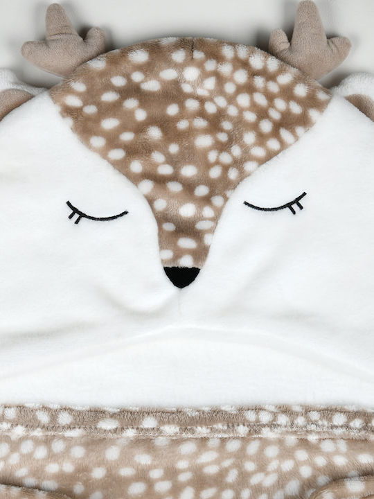 Baby Bath Towel Hooded with Hood 75x150cm