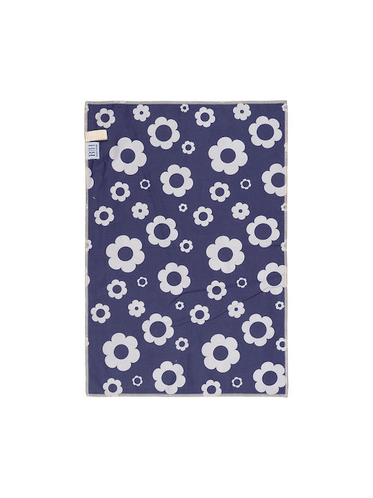 Beauty Home Küchentuch aus 100% Baumwolle in Blau Farbe 40x60cm