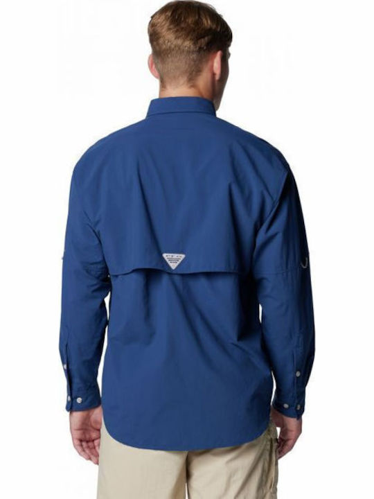 Pfg Bahama Long-sleeved Shirt Carbon