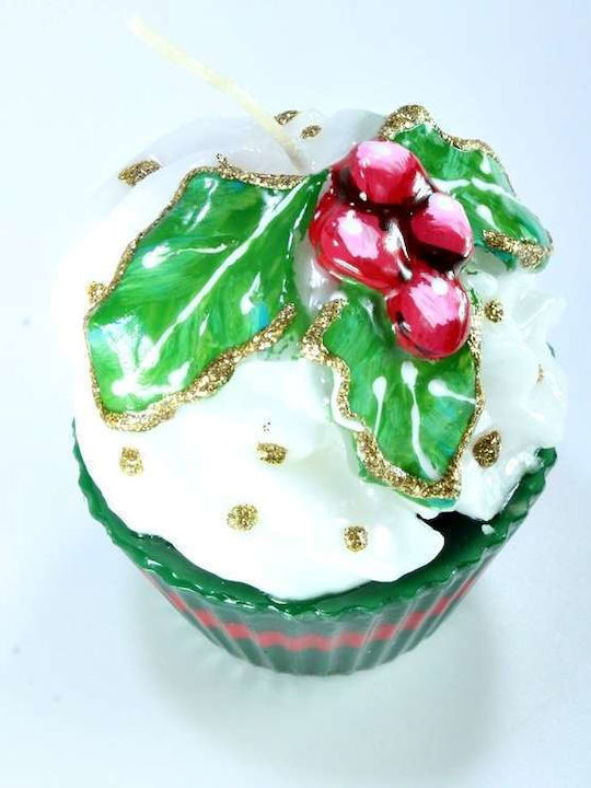 Gerakis Christmas Candle 9x7cm