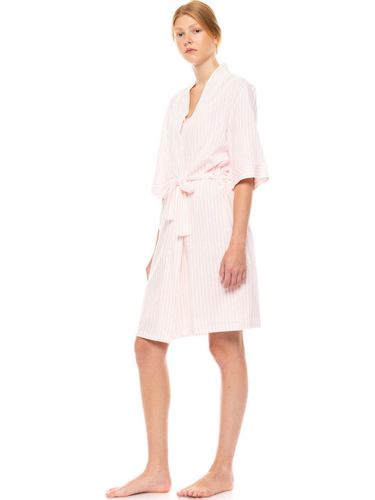 Pink Label Summer Women's Robe Pink Pink Label Summer Women's Robe Pink