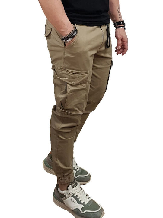 Rebase Trousers Cargo Beige