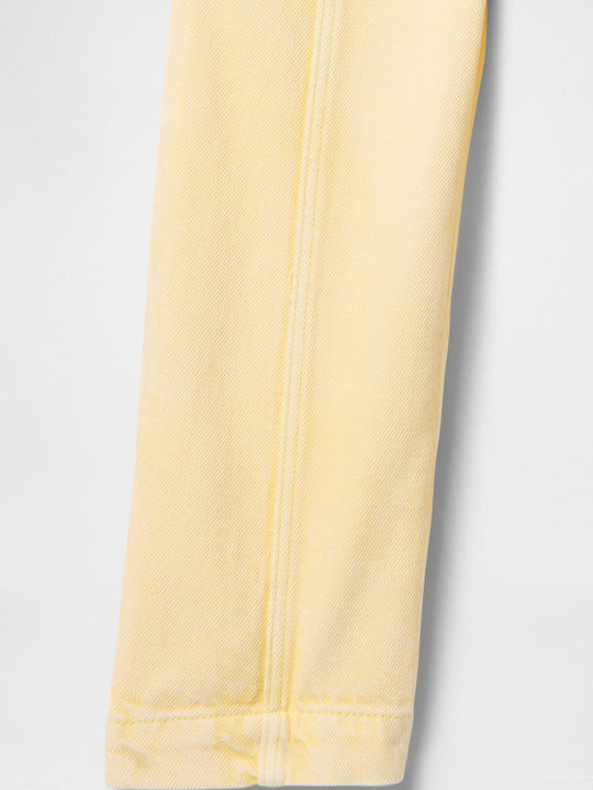 GAP Παιδικό Τζιν Παντελόνι pale banana yellow