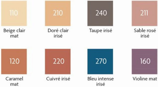 Fleurance Nature Σκιά Ματιών Matte σε Στερεή Μορφή Light Beige Mat No. 110 1.7gr