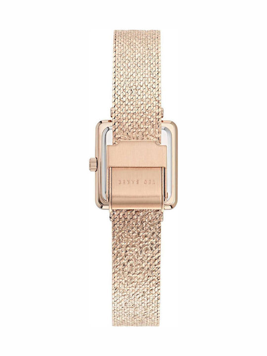 Ted Baker Mayse Ρολόι Μπαταρίας με Μεταλλικό Μπρασελέ