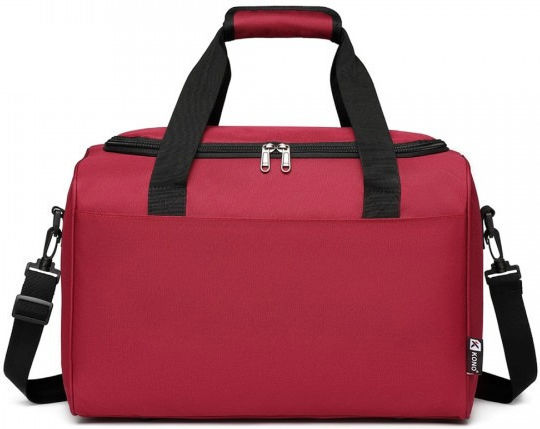 Miss Lulu Geantă de voiaj Burgundy Textil