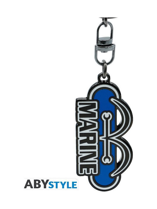One Piece Marine Keychains X4 Fan Shop Merchandise