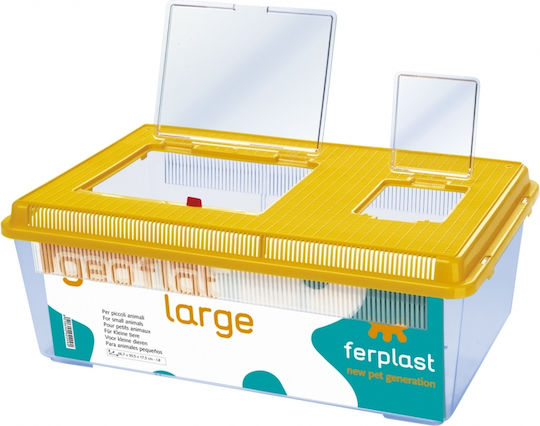 Ferplast Fish Aquarium Capacity 6lt with 30x20x20.3cm Blue