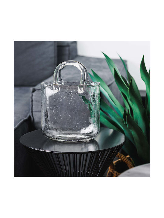Koart Sophia Glass Bag-Shaped Vase 19.5x9x27cm