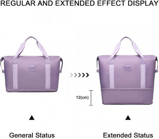 Miss Lulu Elektrische Gitarren Reisetasche Lila Stoff