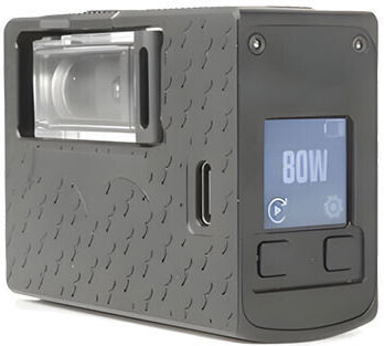 Vaperz Cloud Box Mod Kit mit eingebauter Batterie 3000mAh Raw Silver
