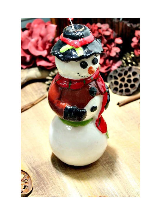 Hanging Snowman Ornament 10x28cm